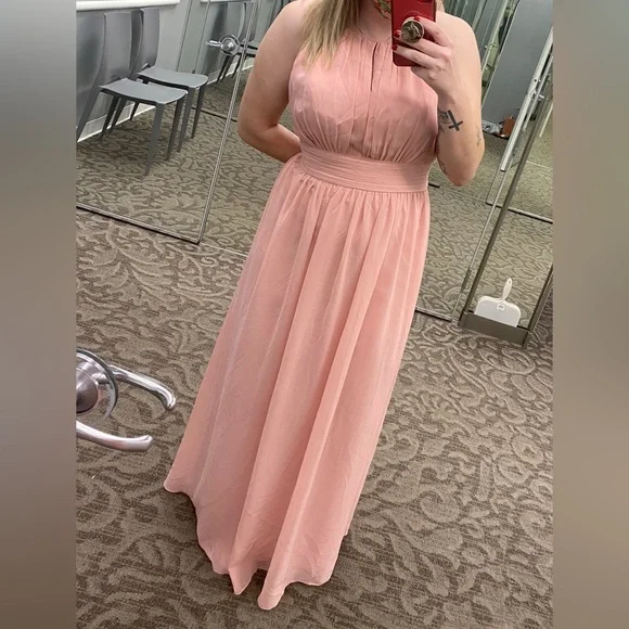 lulus mauve bridesmaid dress V-neckline Mauve Bridesmaid Dress Long Tulle Skirt  loveangeldress